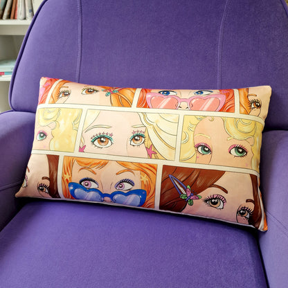 Taie d'oreiller ou housse de coussin portefeuille