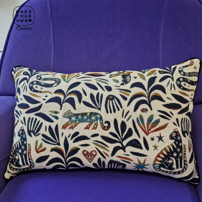 Taie d'oreiller ou housse de coussin portefeuille