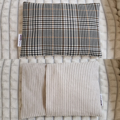 atelier de couture  bouillotte sèche conçue avec des noyaux de cerises 