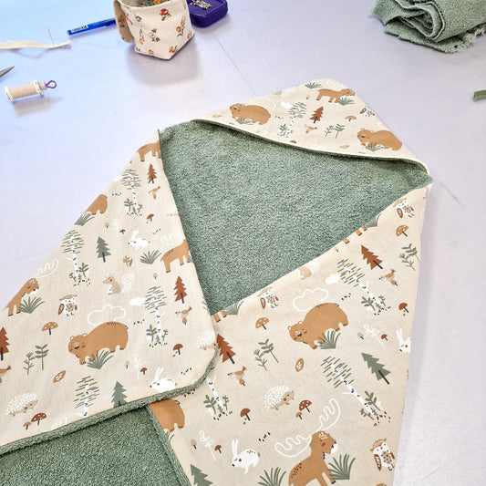 atelier de couture naissance cape de bain