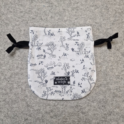 atelier de couture pochon à coulisse